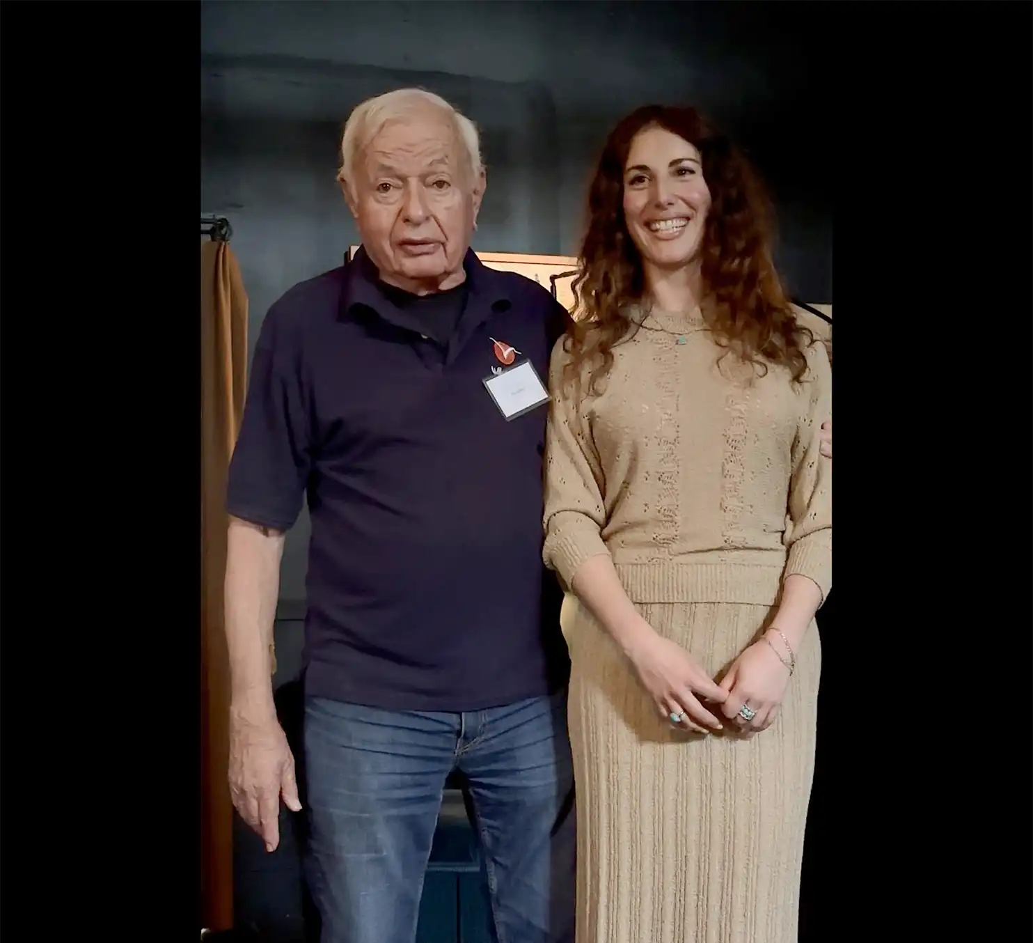 Nastassya Saad with Jim Gabbert