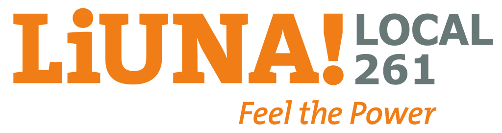 Endorsed by the Laborers' International Union of North America, Local 261