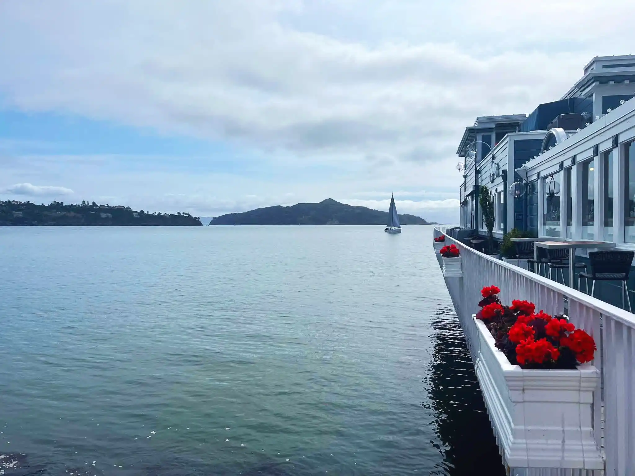 Sausalito neighborhood view